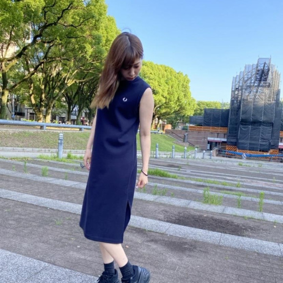 ■ Sleeveless Ringer Tshirt Dress ■
