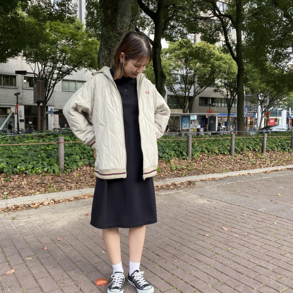 ■ Padded Knit Collar Jacket ■
