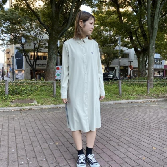 ■ Gradient Colour Shirt Dress ■