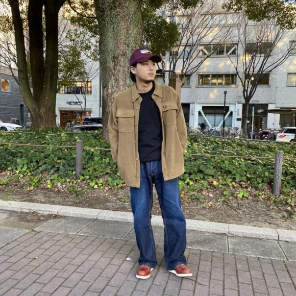 ■ Reverse Fleeceback Overshirt ■