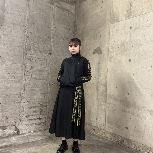 ■ Taped Pleated Skirt ■
