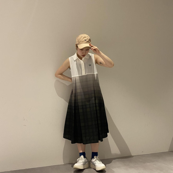 ■ Sleeveless Shirt Dress ■