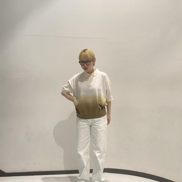 ■ Ombre Knitted Shirt ■