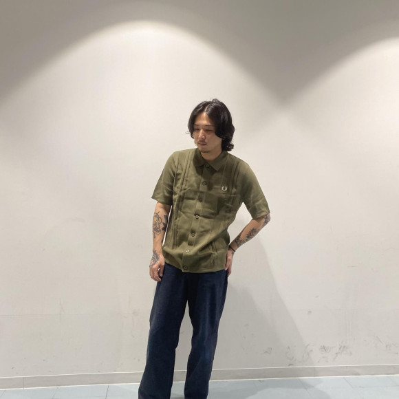 ■ Button Through Knitted Shirt ■