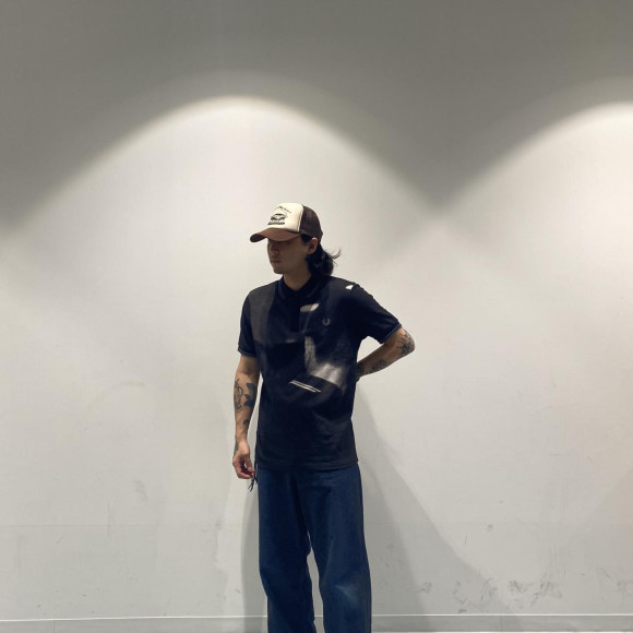 ■ RAVE GRAPHIC FRED PERRY SHIRT ■