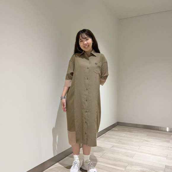 ■Knitted Pleated Long-Sleeved Shirt■