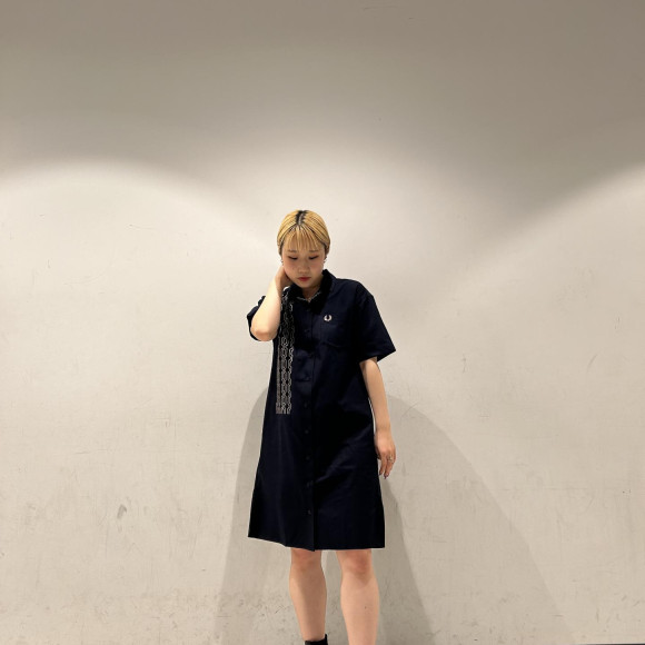 ■ Embroidered Shirt Dress ■