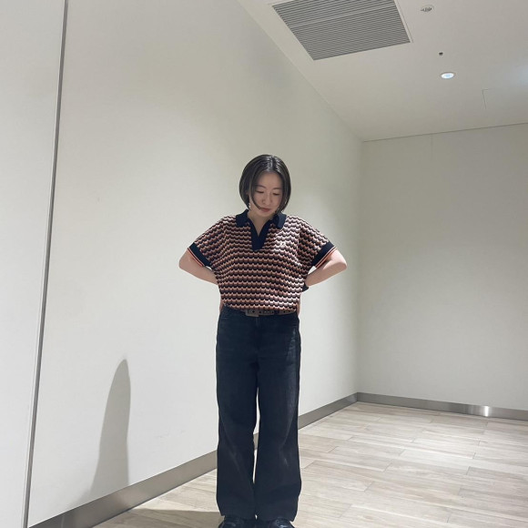 ■ Jacquard Knit Shirt ■