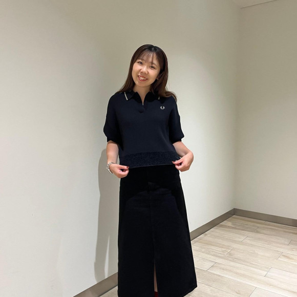 ⬛︎ Sheer Trim Knitted Shirt ⬛︎