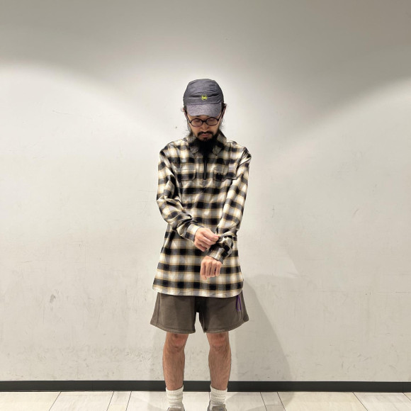 ⬛︎ Half Zip Check Shirt ⬛︎