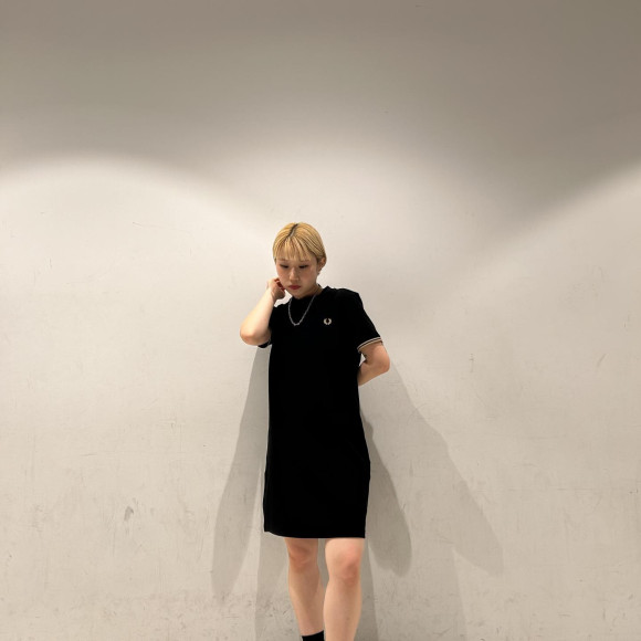■ Twin Tipped Pique T-Shirt Dress ■