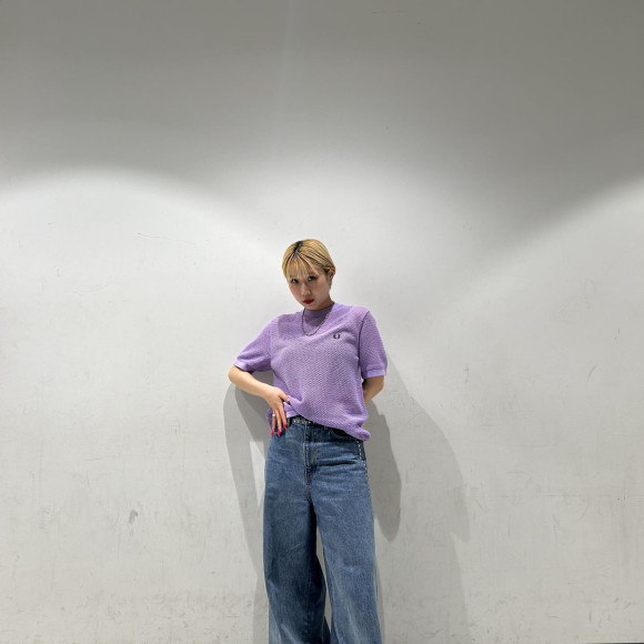 ⬛︎ Open-Knit T-Shirt ⬛︎