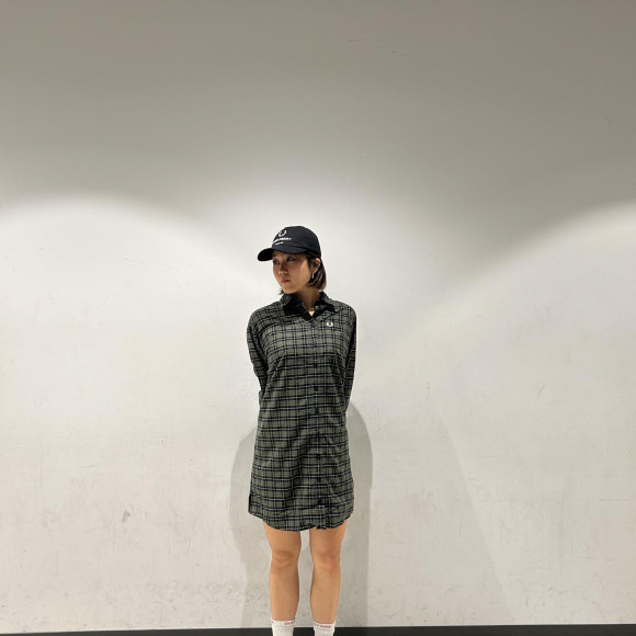 ⬛︎ Check Oxford Shirt Dress ⬛︎