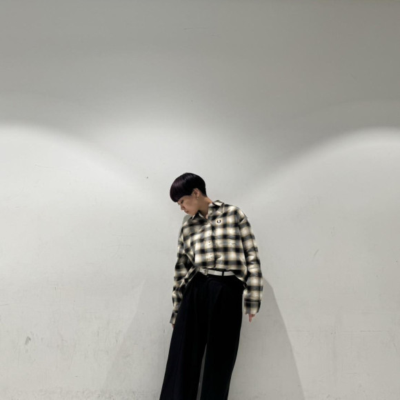 ⬛︎ Brushed Check Shirt ⬛︎