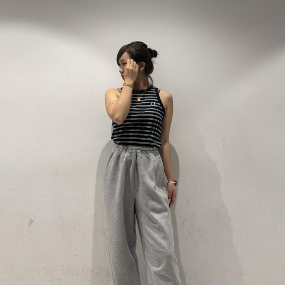 ⬛︎ Striped Ribbed Tank ⬛︎