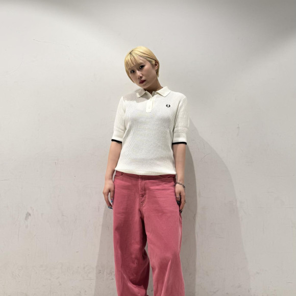 ⬛︎ Mesh Knit Polo Shirt ⬛︎