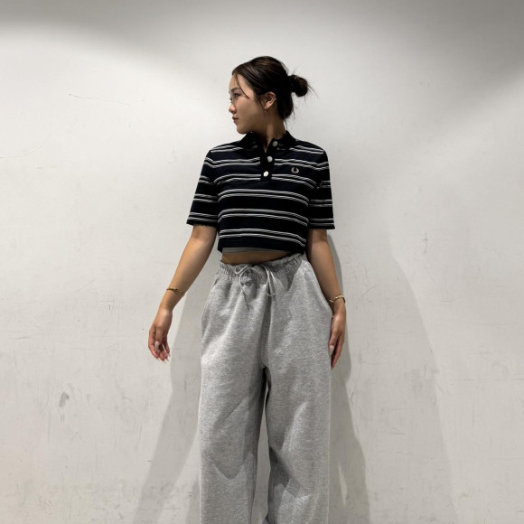 ⬛︎ Striped Polo Shirt ⬛︎