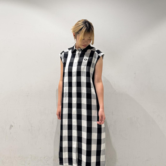 ⬛︎ Monochrome Check Shirt Dress ⬛︎