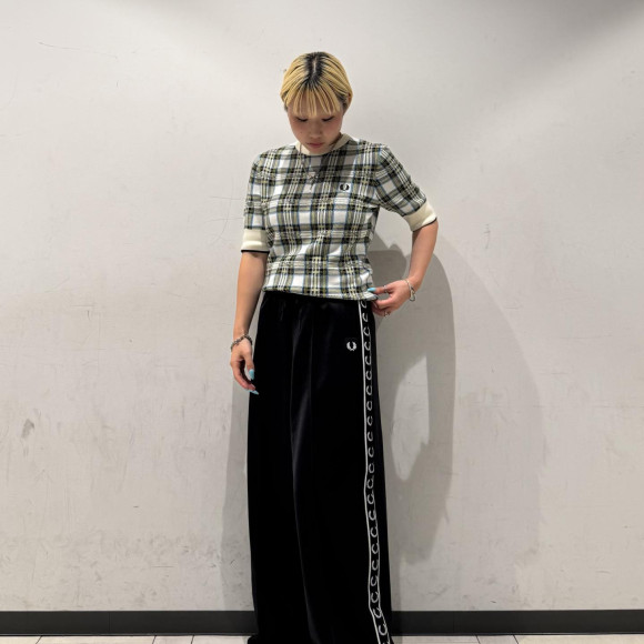 ⬛︎ Tartan Knitted T-Shirt ⬛︎