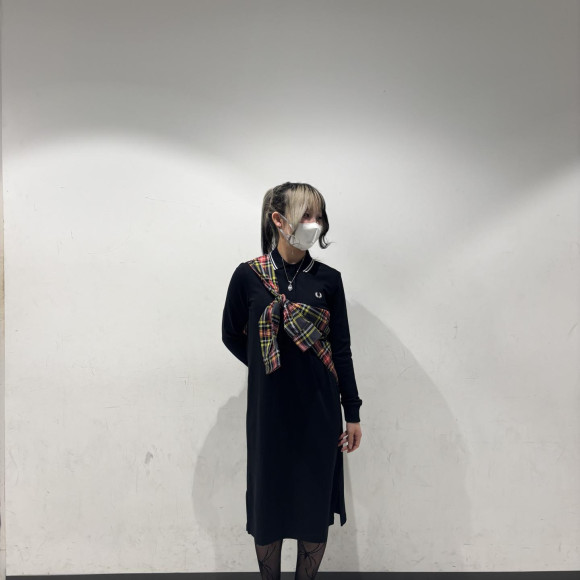 ◾️ The Long Sleeve Twin Tipped Fred Perry Dress◾️