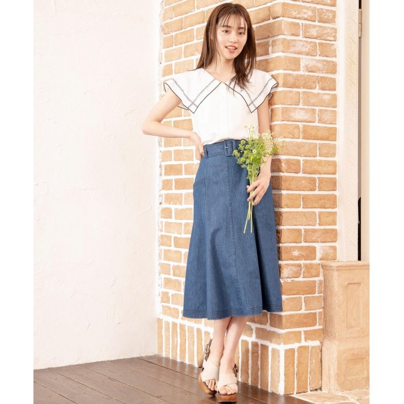 New work! Denim skirt