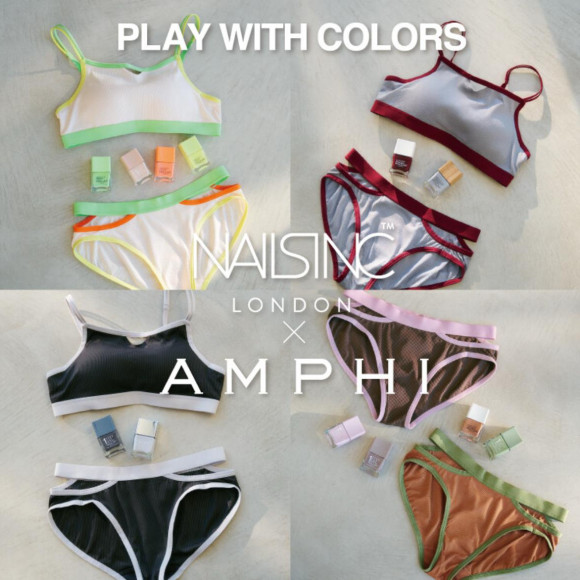 NAILS INC×AMPHI 新色登録♡