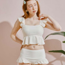 【West Building 3F San-ai Resort】 Fril bikini ☆LINE ¥1,000 coupon distribution