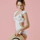 【西館3階サンアイリゾート】露出少なめ!大人ワンピース水着