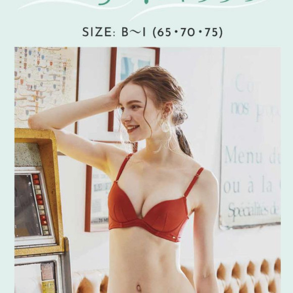 【northerly bra フィットシリーズ 楽盛りフィット】　楽盛りTシャツブラ【ヌーディブラ】