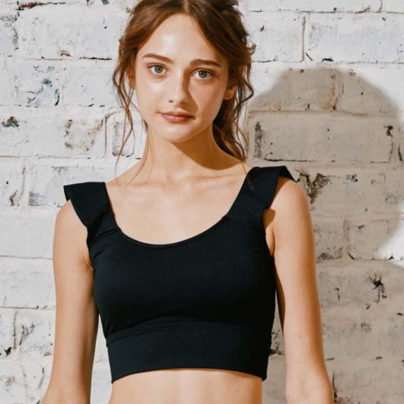 【西館3階San-ai Resort】ヨガやピラティス、水着にも◎フリルブラトップ