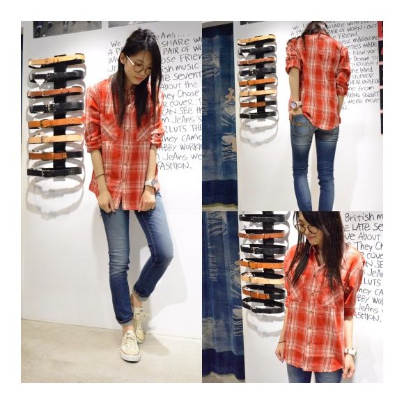 暗色デニムの２パターンコーディネート ヌーディージーンズ ショップニュース 名古屋parco パルコ