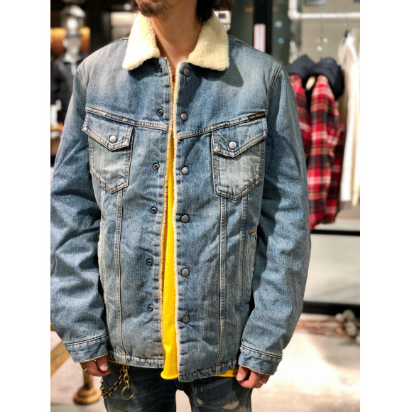 新品】Nudie Jeans ヌーディージーンズ ボアジャケット-