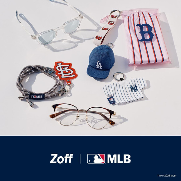 MLBと国内アイウェアブランドによる初のコラボレーションコレクション！