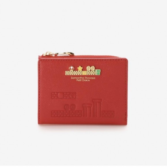 パルコ×スーパーマリオ コラボアイテム】 Lジップ折財布 パルコ×スーパーマリオ コラボアイテム】 Lジップ折財布