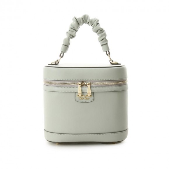 Gather handle vanity bag