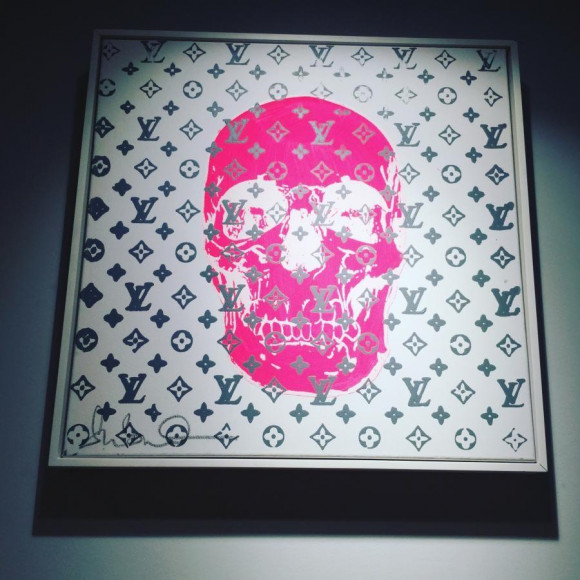 shanebowden skull monogram art | トランジションbyパッゾ・ショップ 