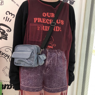 new❤︎エナメルショルダーバッグ