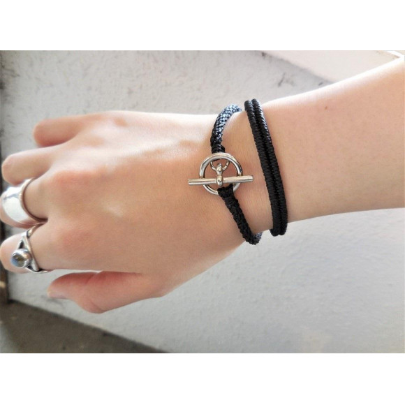 Wakami 2strand Ancor Bracelets チャコールグリーン ショップニュース 名古屋parco パルコ