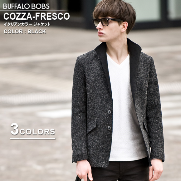2020SS　COZZA-FRESCO(コッザ-フレスコ)イタリアンカラー ジャケット販売j開始