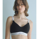 【PEACH JOHN BASIC】开始在店里销售的棉混合徽标无线胸罩霍克