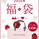 【2026福袋】ブラ・ショーツ（６点入り）5,500円（税込）