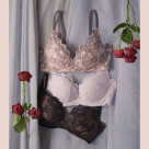 สีเทาเรื่องมหัศจรรย์เสื้อชั้นในสตรีสีชมพูที่เริ่มจำหน่ายวันพุธที่ 18 เดือนกุมภาพันธ์ [สีใหม่]