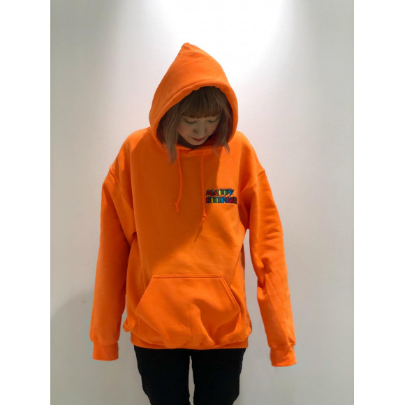 パンクドランカーズ マッピーパーカ N.ORANGE パーカー トップス メンズ 1年保証付き