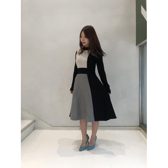 【新品未使用】★And Coutureアンドクチュール ニットワンピーススカート
