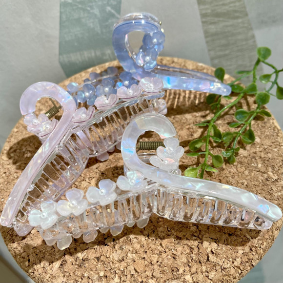 [New work] Flower shell clear bans