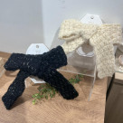 【新作】ニットリボンヘアカフ