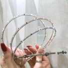 【新作】ビーズフラワーカチューシャ