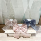 【新作】 ラメオーガンジーリボンフックポニー