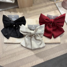【おすすめ】サテンリボンバレッタ