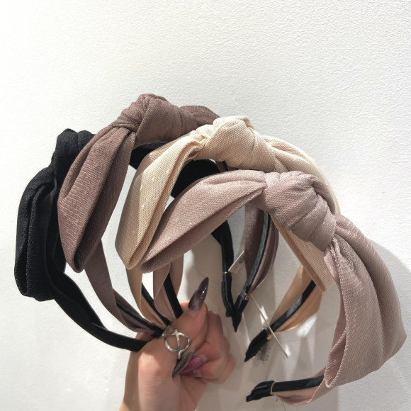 【再入荷】リボンカチューシャ